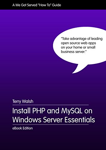 Install apache php mysql windows 7